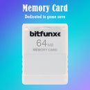FMCB 1.966 Memory Card for Sony PS2 64MB Free McBoot Console Card (White) Newly