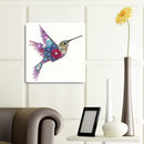 5D Partial Special Shaped Diamond Painting Hummingbird Poster Kit (UP253) Newly