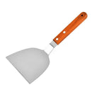 Spatula Metal Steel Wood Handle Long Grill Griddle Pan Kitchen BBQ M3H7