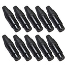 10pcs DIY Microphone XLR 3Pin Female Connector Cable Solder Plug Adapters Newly