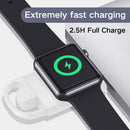 Practical Smart Watch Magnetic Induction Charger for Watch Series 7 6 5 4 White