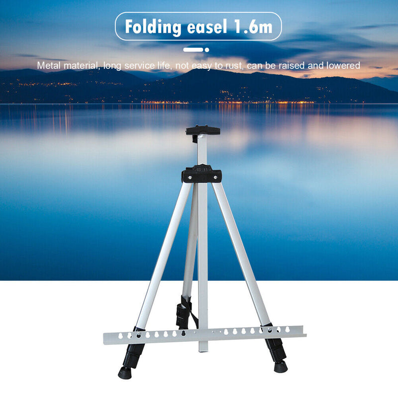 Folding Telescope Studio Painting Easier Tripod Aluminum Alloy Display Hal