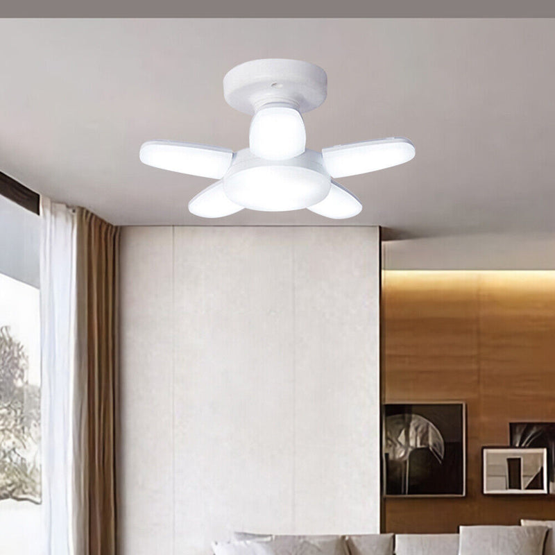 5+1 Leaves E27 Folding Garage Leaf Light Mini LED Household Bulb (165-265V)