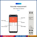 TM608 Smart WiFi Single Phase Energy Meter Mobile Phone APP DIN Rail Tester