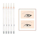 White eyeliner pull line eyebrow pencil beauty makeup Y0U3