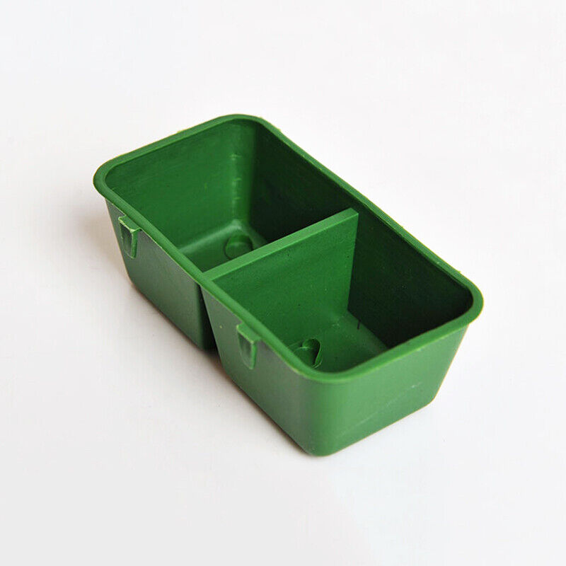 1PC Bird Parrot Food Water Plastic Bowl Cups Pigeons Cage Sand Cup Feeding Tool