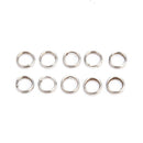 100pcs/Pack Stainless Steel Split Rings for Empty Bait Crank Bait Hard Bait Carp