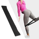 Sports Resistance Rubber Band Yoga Gym Fitness Training Pull Rope (Black) Newly