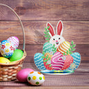 5D Diamond Painting Ornament DIY Easter Rhinestone Mosaic Craft Kit Home Deco