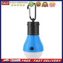 3LED Tent Hanging Lamp 3 Modes SOS Emergency Carabiner Bulb Light(Blue)
