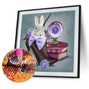Diamond Painting 5D DIY Rabbit Full Round Drill Rhinestone Picture Newly