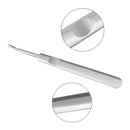 Stainless Steel Cuticle Remove Pusher Manicure Pedicure Nail Dead Skin Fork