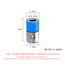 Magnetic Ring Screwdriver Bits Holder Anti-Corrosion Magnetizer (Blue)