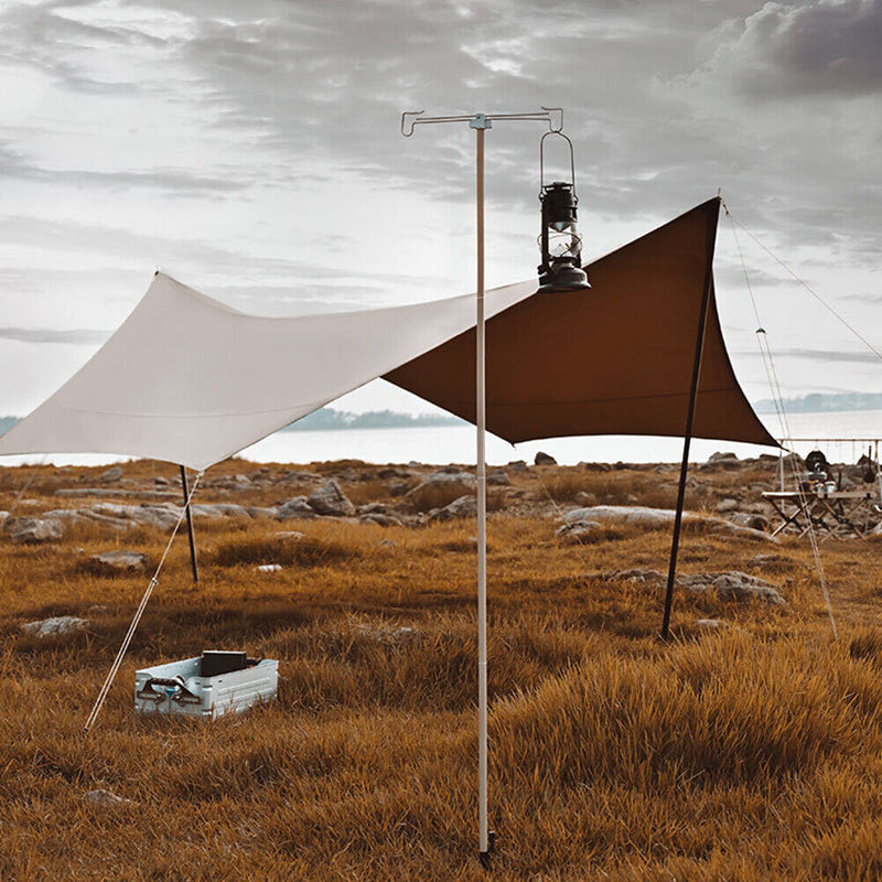 Shinetrip Outdoor Folding Camping Lamp Pole Holder Hanger Lantern Stand