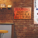 Metal Sign Plaque Tin Signs Warming Tin Plate Art Wall Poster Home Decor