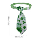 Dog Neck Tie St. Patricks Day Costume Pet Dog Cat Ties Collar - Irish Shamroc