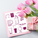 Metal Cutting Dies Silicone Seal Stencils DIY Scrapbooking Album Stamp (A) Newly