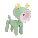 Portable Mini LED Desk Lamp Cute Folding Dog Night Lamps for Christmas Birthday