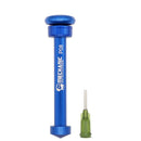 Solder Paste Flux Aluminum Alloy Manual Syringe Plunger Tube Piston P08 Booster