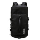 Unisex Backpack Travel Sports Compartment Gym Fitness Camping Bag (Black) Newly