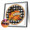 pumpkin Diamond Painting Full Round Rhinestone Wall