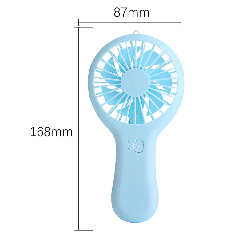 #A Portable Handheld Fan 3 Wind Modes Summer Cooling Fan for Outdoor Travel Camp