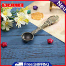 Portable Retro Fire Color Seal Paint Spoon Wood Handle Melting Stamp Metal