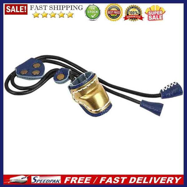 Recurve Bow Thumb Finger Tip Protector Archery Pull Arrow Trigger Guard Rings