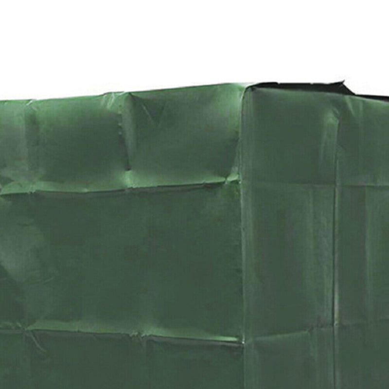 Water Tank Protective Cover IBC Container Waterproof Dust Sunscreen (Green)