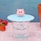 Cartoon Silicone Cup Cover Heat Resistant Sealed Cups Lid (Pink Pig Head)