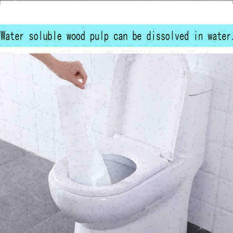 10pcs Disposable Waterproof Paper Toilet Seat Cover J8G2 Travel Sanitary Q2V3
