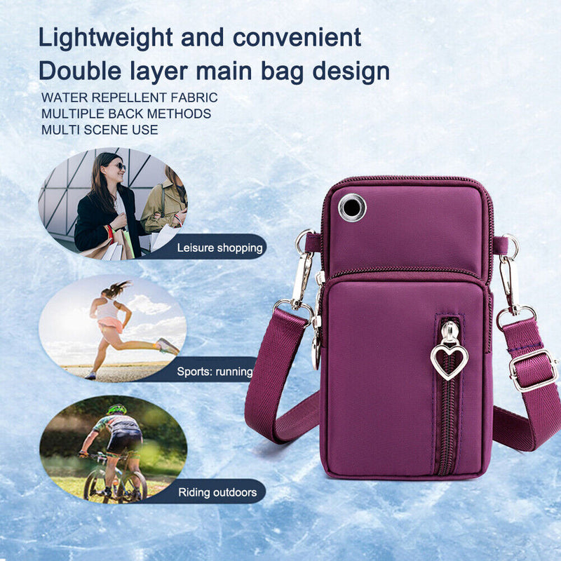 Fashion Casual Wrist Bag Wrist Purse for Outdoor Sports Running Fitness Bracelet