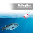 10pcs Red White Fishing Bobber Set Plastic Round Float Buoy Outdoor Fishing