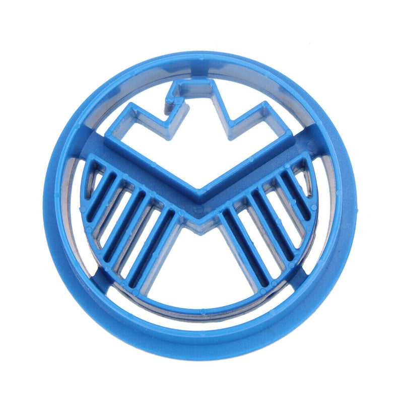 6Pcs/Qty Super Hero Series Avengers Alliance Sugar Cookie Cutter Fondant K