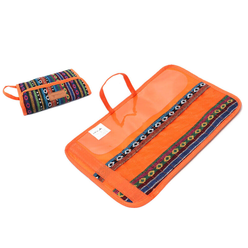 Outdoor Camping Picnic Cutlery Organizer Bags Case for Hiking Backpacking