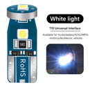 10pcs T10 3030 3SMD LED Wedge Car Clearance Light Bulbs (White LED+Blue)