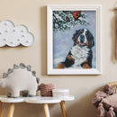 Snow Dog Mosaic Diamond Painting Drawing Full Round Drill DIY Art Handcraft Kit