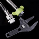 Adjustable Wrench Multi-function Large Open Spanner for Bathroom Screw (B) Newly
