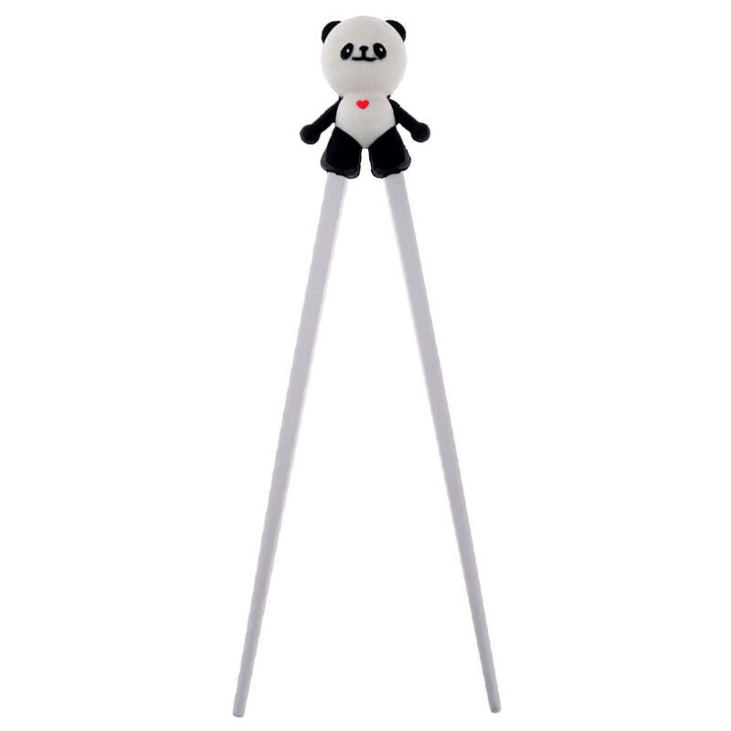 Kids Training Chopsticks Panda Child Beginner Helper Cheaters-Toys Learning V8A6