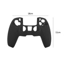 Silicone Game Controller Cover for SONY PS5 Joystick Skin Case (Black) Newly