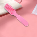 Nine Claw Comb Scalp Massage Brush Anti-static Hair Styling Comb (Pink)