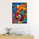 5D DIY Diamond Painting Color Abstract Rhinestone Kit Full Round Wall Craft Art