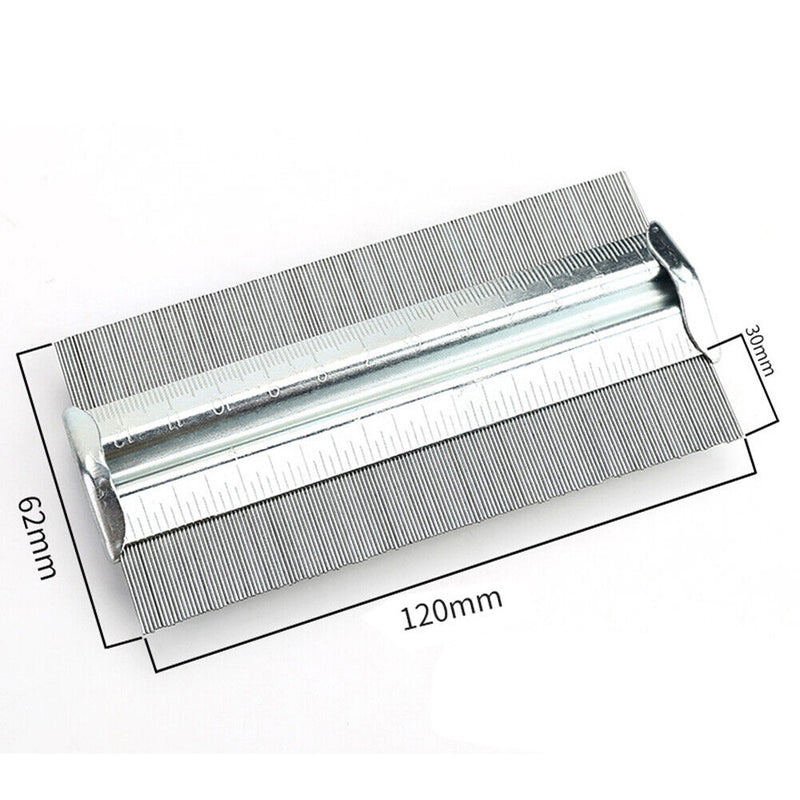 Contour Gauges Copy Duplicator Template Profile Measuring Ruler (5 in) Newly