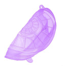 6pcs Silicone Food Fresh Saran Food Wrap Seal Cover (Purple) Newly