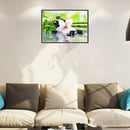 5D DIY Diamond Painting Flower Bamboo Cross Stitch Embroidery Rhinestones Mosaic