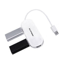 ALLOYSEED CZH-H066 ultrathin 4 Port USB 3.0 Portable Aluminum Hub