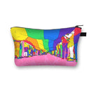Cartoon Printed Hand Hold Travel Storage Cosmetic Bag Toiletry Bag