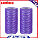2pcs Self Adhesive Hair Rollers Lengthened Aluminum Sheet Large Wave Roll Tools