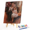 DIY Character Frameless Oil Paint by Numbers Kit Picture Handpainted Home Decor