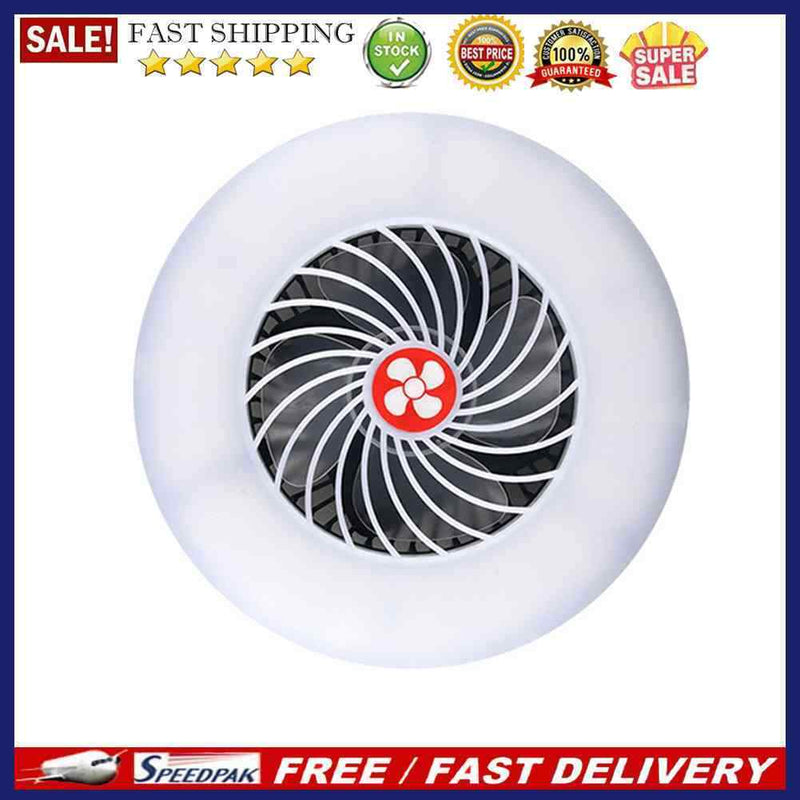 2 in 1 LED Multifunctional Tent Fan Rechargeable Camping Lamp for Outdoor Hik